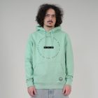 BLUE LAKE  UNISEX ORG. PAMUT HOODIE ZÖLD