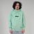 BLUE LAKE UNISEX ORG. PAMUT HOODIE ZÖLD